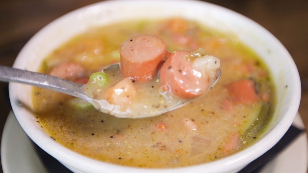 Hot dog soup? A Chicago-style classic