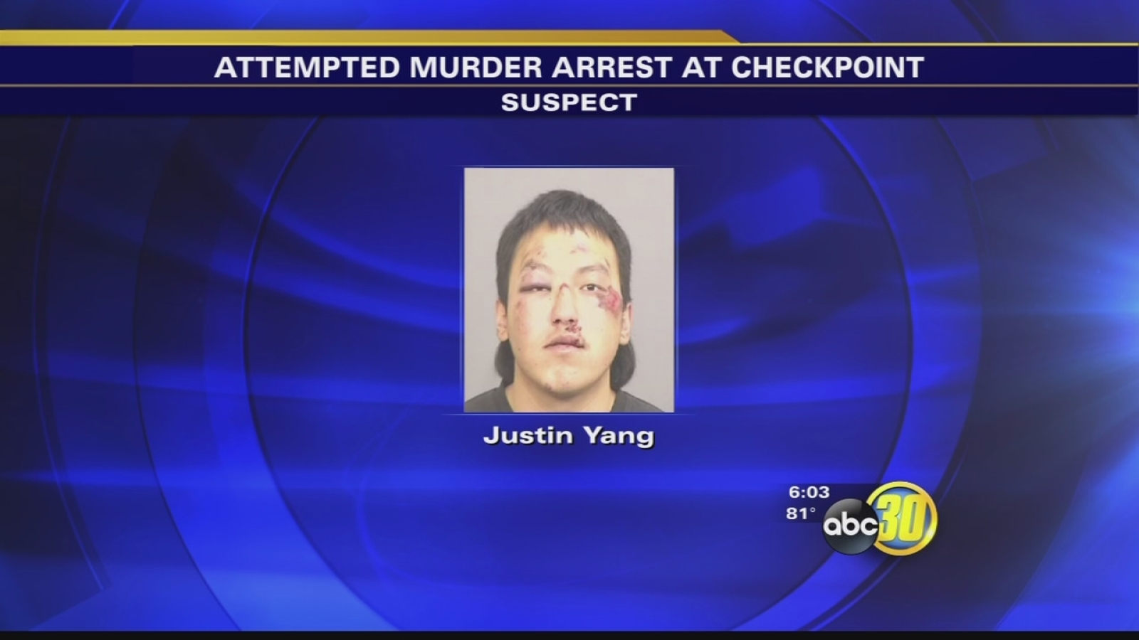 Attempted murder suspect caught while trying to avoid DUI checkpoint