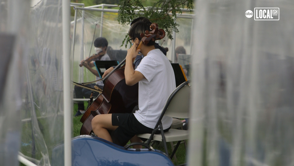 Youth orchestra creates safe space to play during pandemic