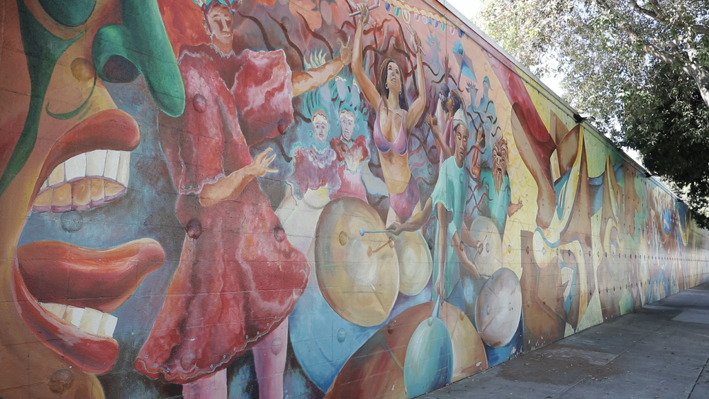 Vibrant Mission District murals record the life and times of residents
