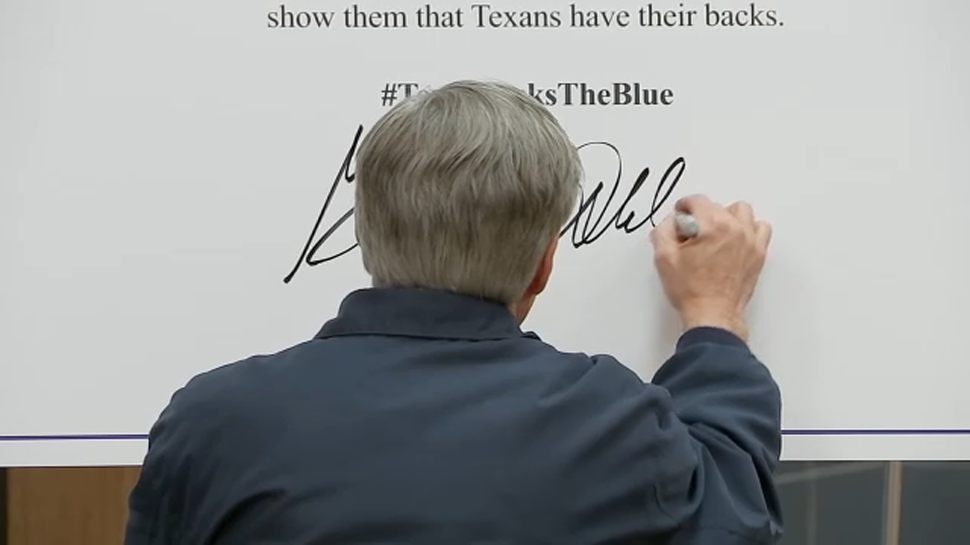 Gov. Abbott proposes to 'defund cities who defund police'