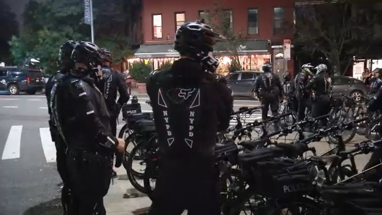 Exclusive NYPD ridealong reveals how cops handle demonstrations in