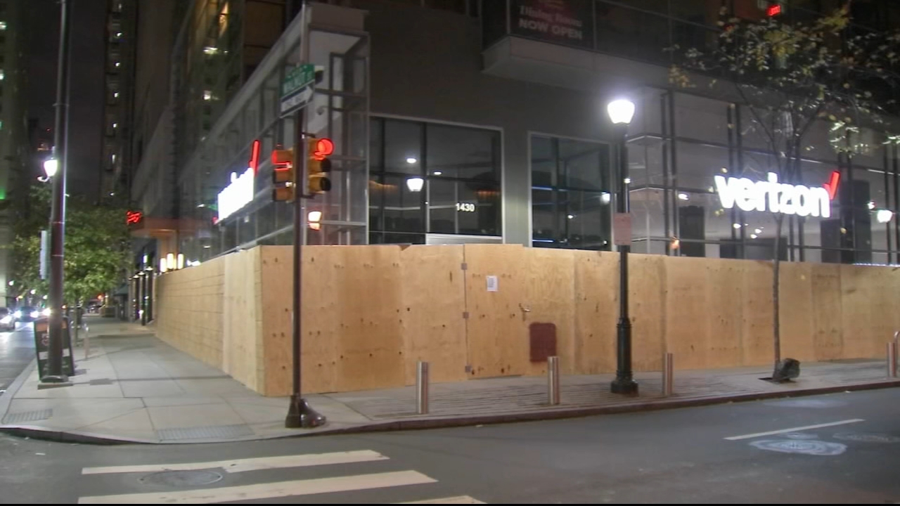 Philadelphia boarded up as city sets curfew to quell violence