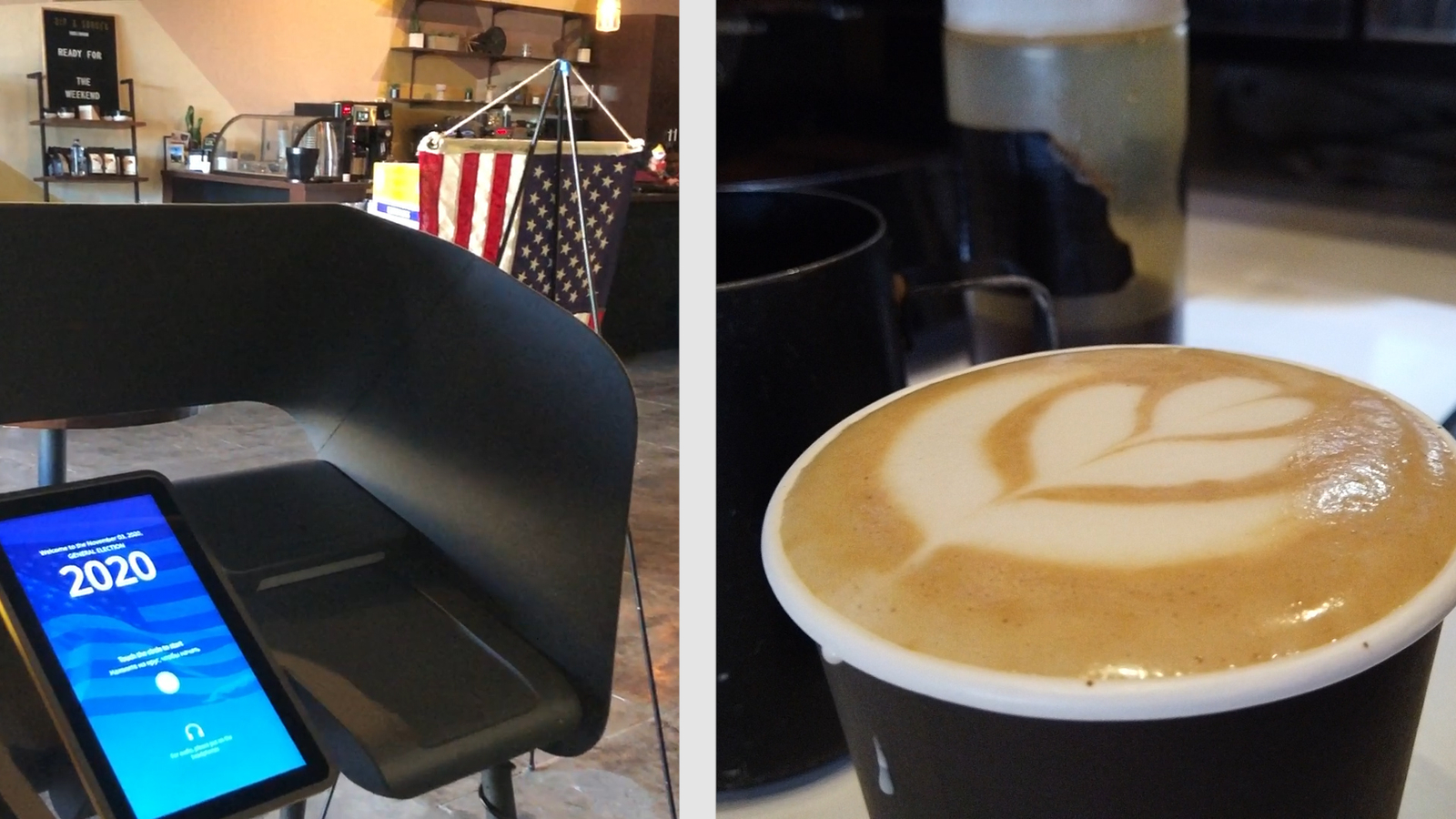 Inglewood coffee shop provides early voting location ABC7 Los Angeles