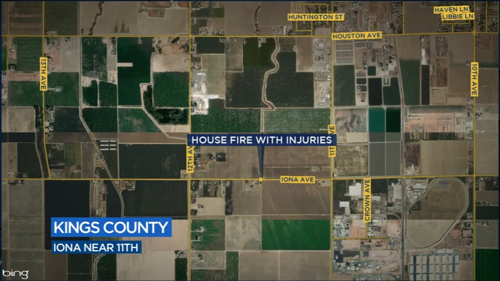 One person hospitalized with burns after house fire in Kings County ...