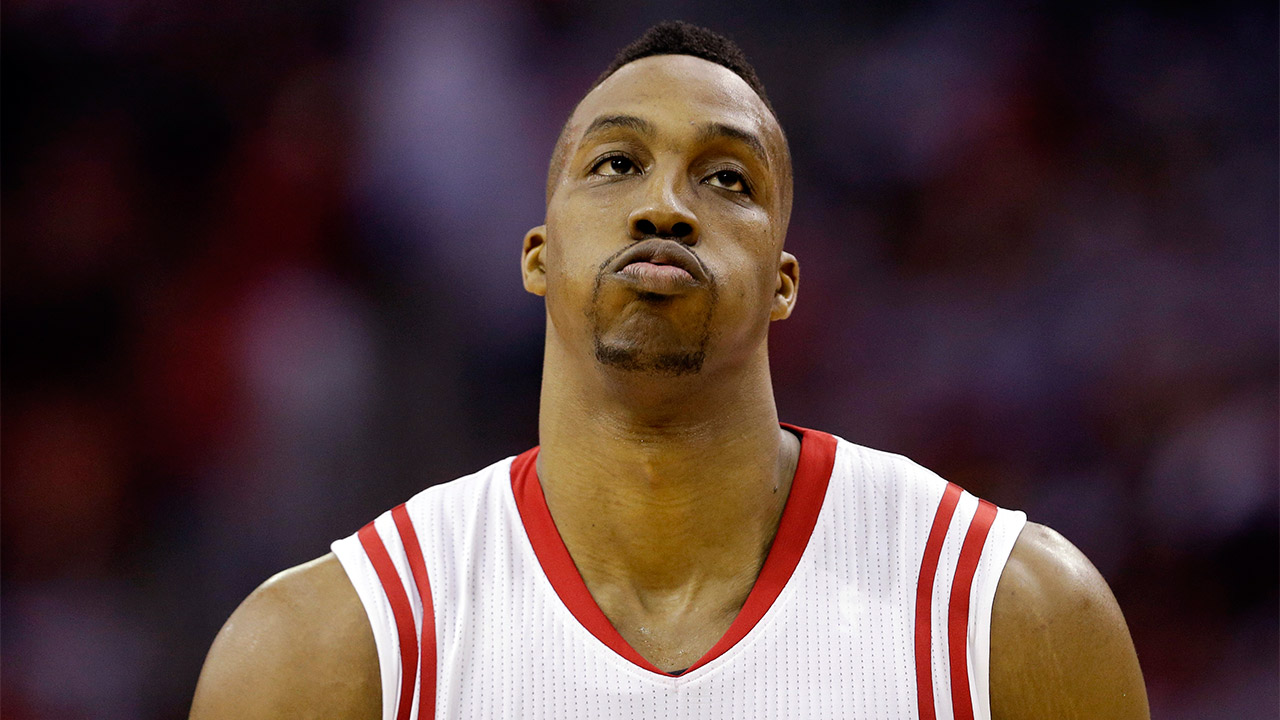 Houston Rockets center Dwight Howard