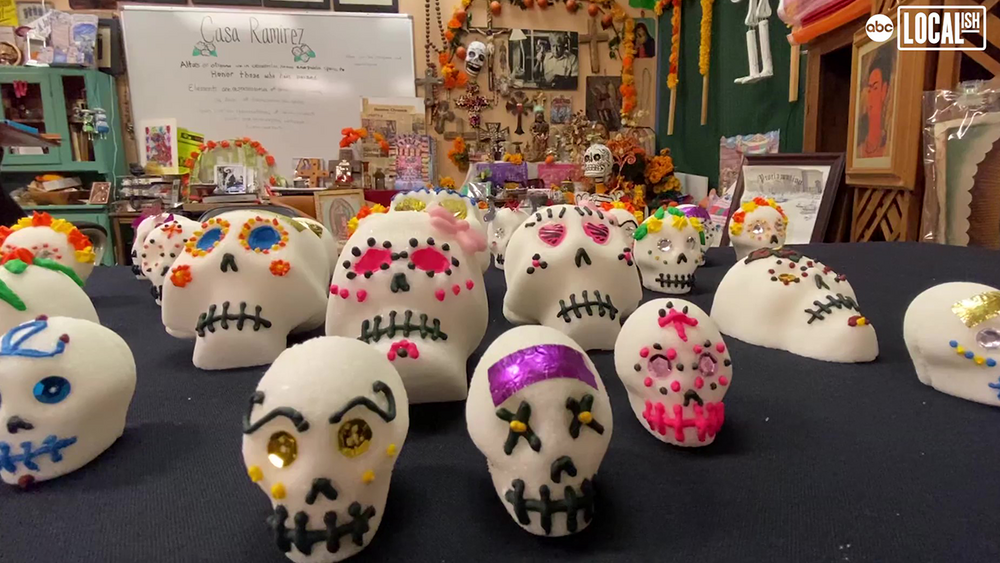 Sugar skulls: A Día de los Muertos tribute to loved ones