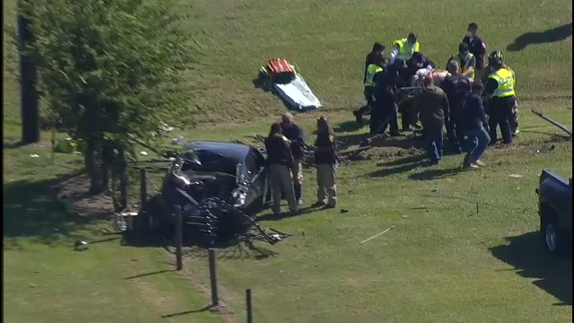 3 workers hit in front of church by out-of-control vehicle