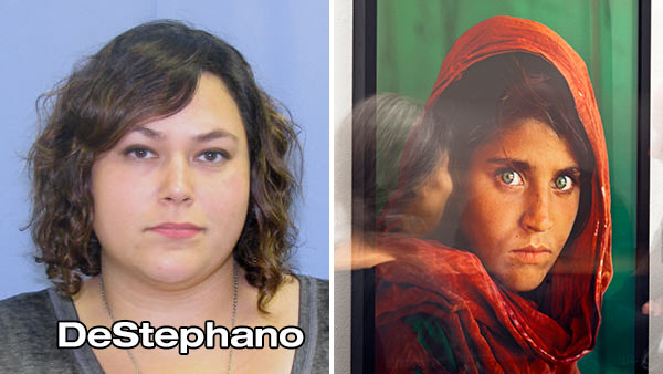 VIDEO: Arrest in Afghan Girl art theft