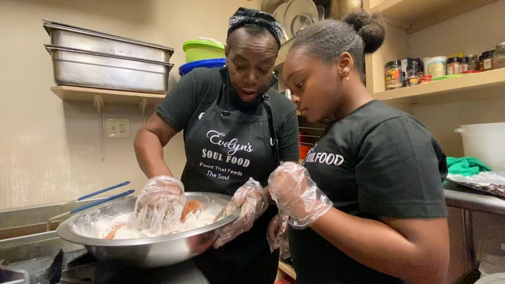 Food made with a lot of love, flavor and soul