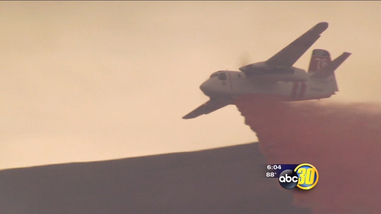 Lightning-sparked fires in Fresno County now 80 percent contained
