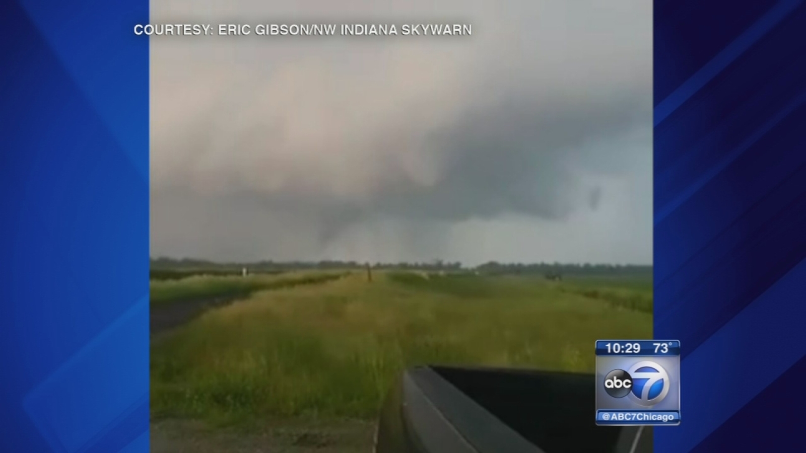 Severe storms caused tornado touchdown, flash flooding in NW Indiana