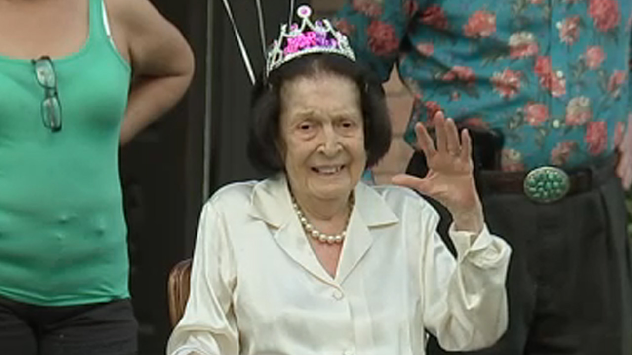103-year-old woman reveals her secret to a long life