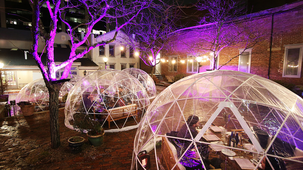NJ restaurant installs heated igloos for amazing outdoor dining experience