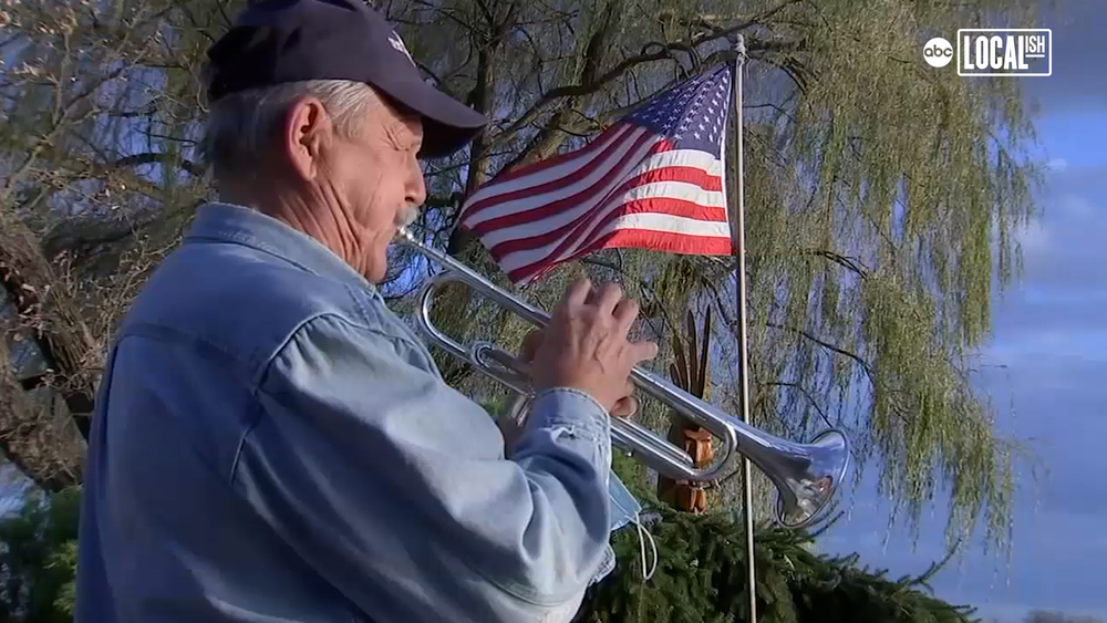 Honoring Veterans through taps tribute