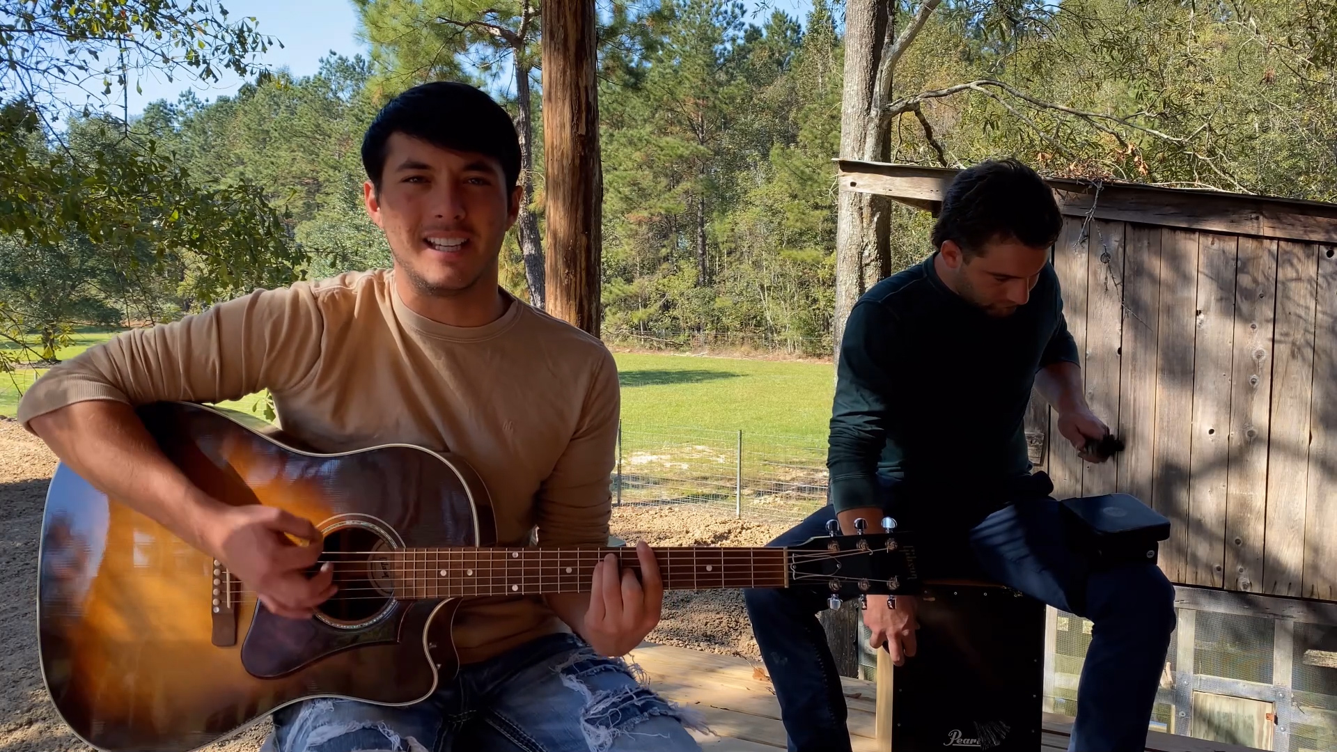 Laine Hardy performs for On The Red Carpet's concert series