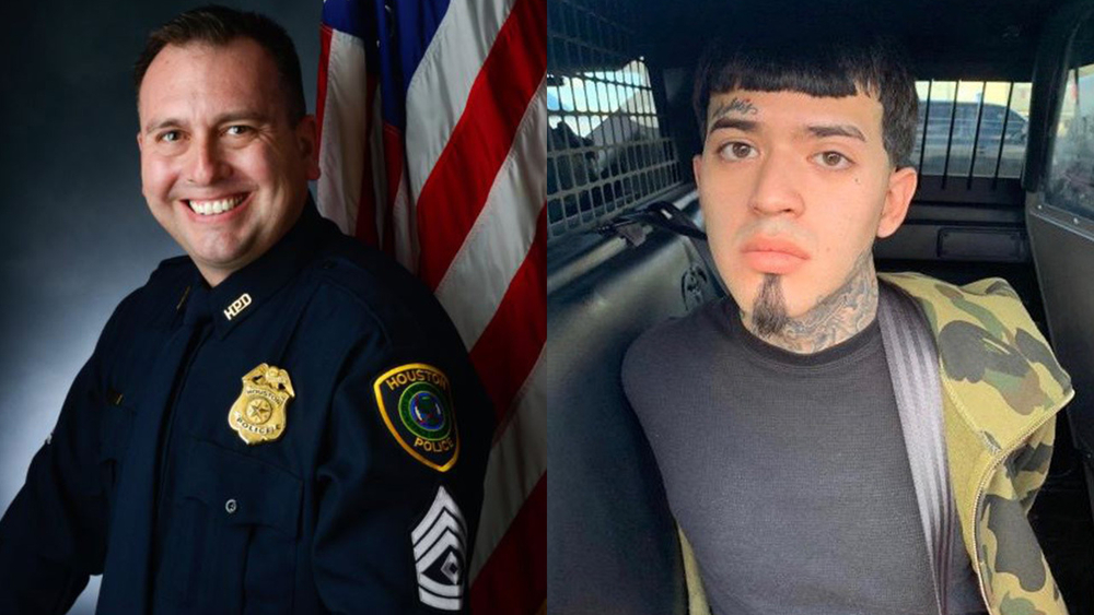 Suspect in HPD sergeants killing has long rap sheet