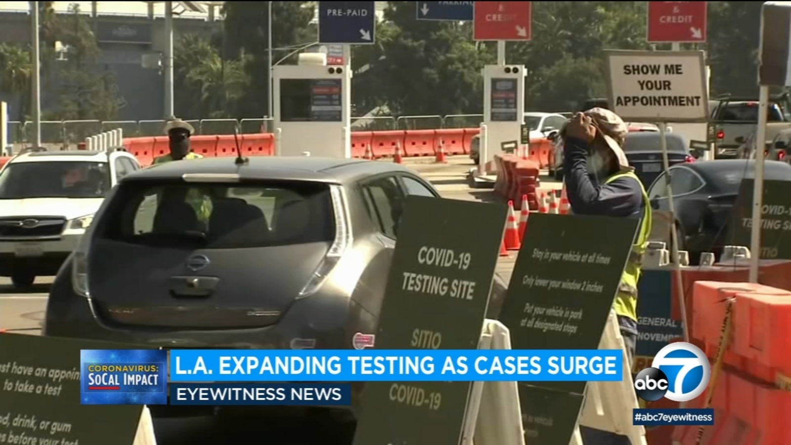 As COVID19 cases surge, Los Angeles expands testing availability ABC7 Los Angeles