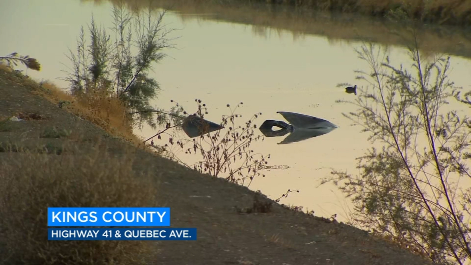 2 killed after truck rolls into canal in Kings County - ABC30 Fresno