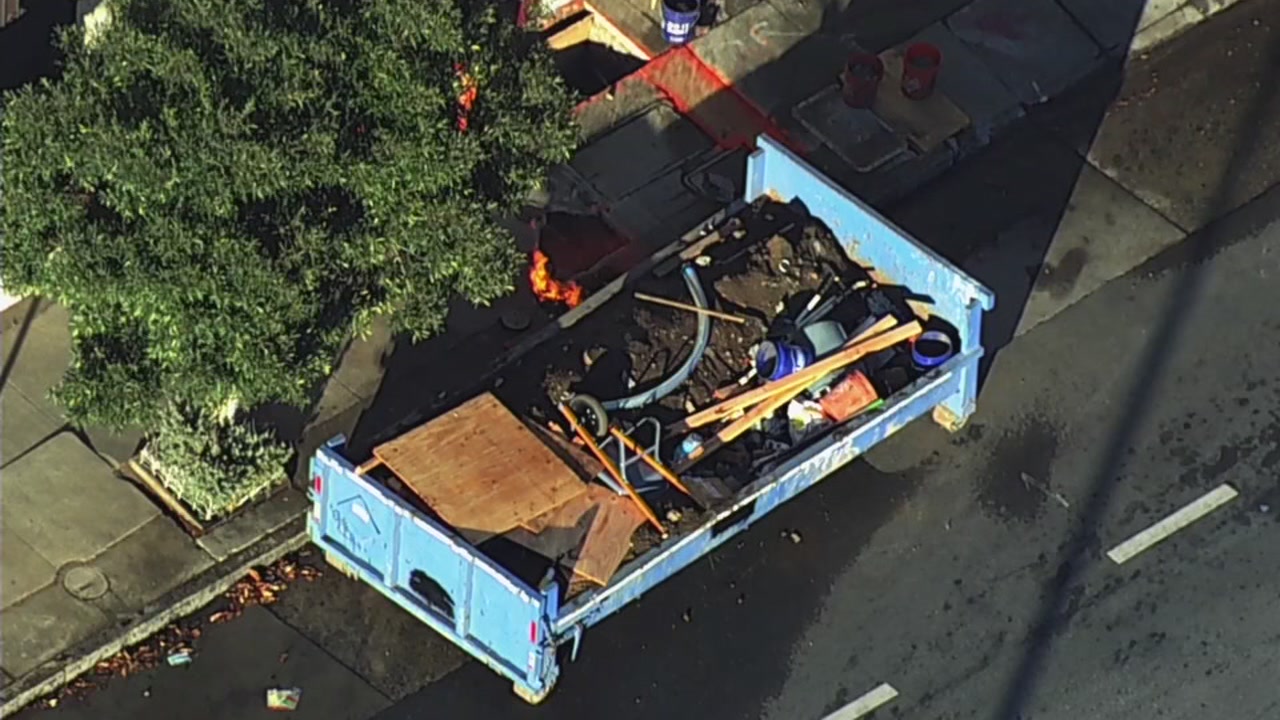 Fiery gas leak prompts evacuations in San Francisco