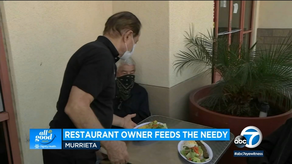 Murrieta restaurant offers free meals to those in need