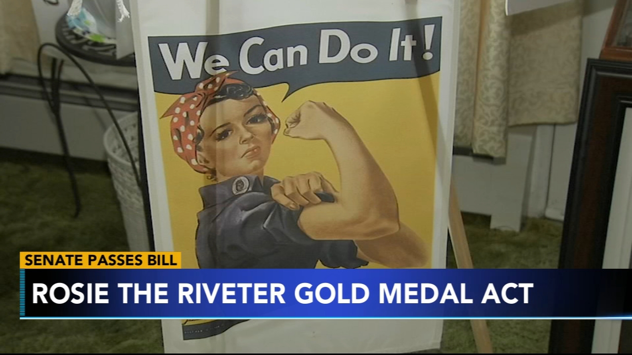 Senate passes bill awarding 'Rosie the Riveters' with Congressional Gold Medal