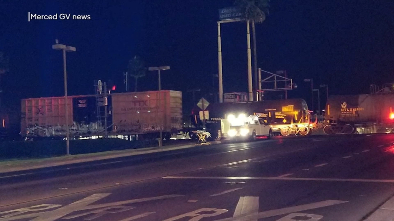 Man hit and killed by train in Merced - ABC30 Fresno