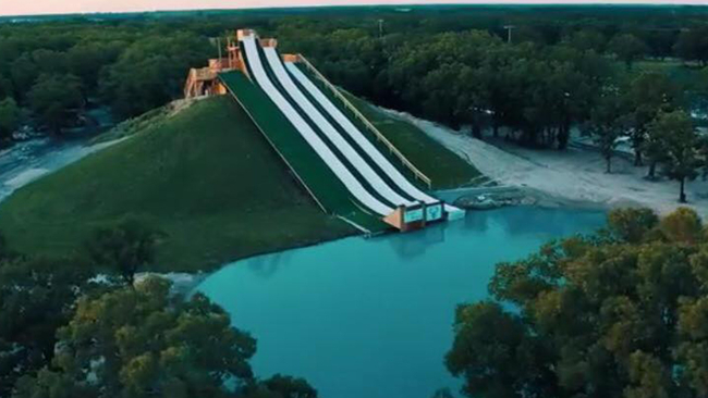 the world's longest water slide