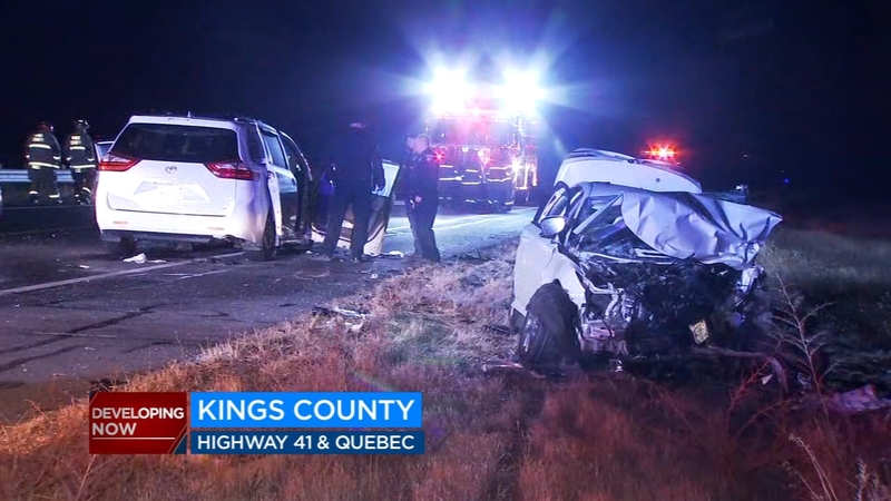 3 Killed 5 Injured In Crash Along Highway 41 In Kings County Abc30 Fresno