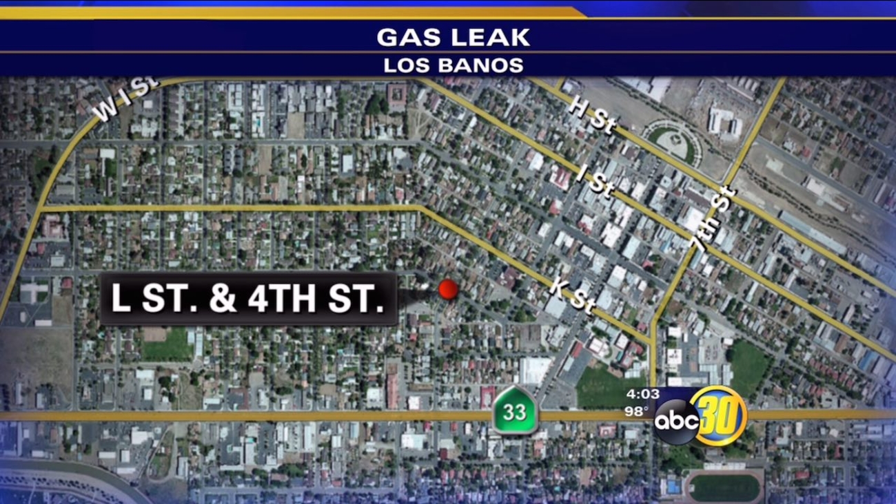 Los Banos gas leak