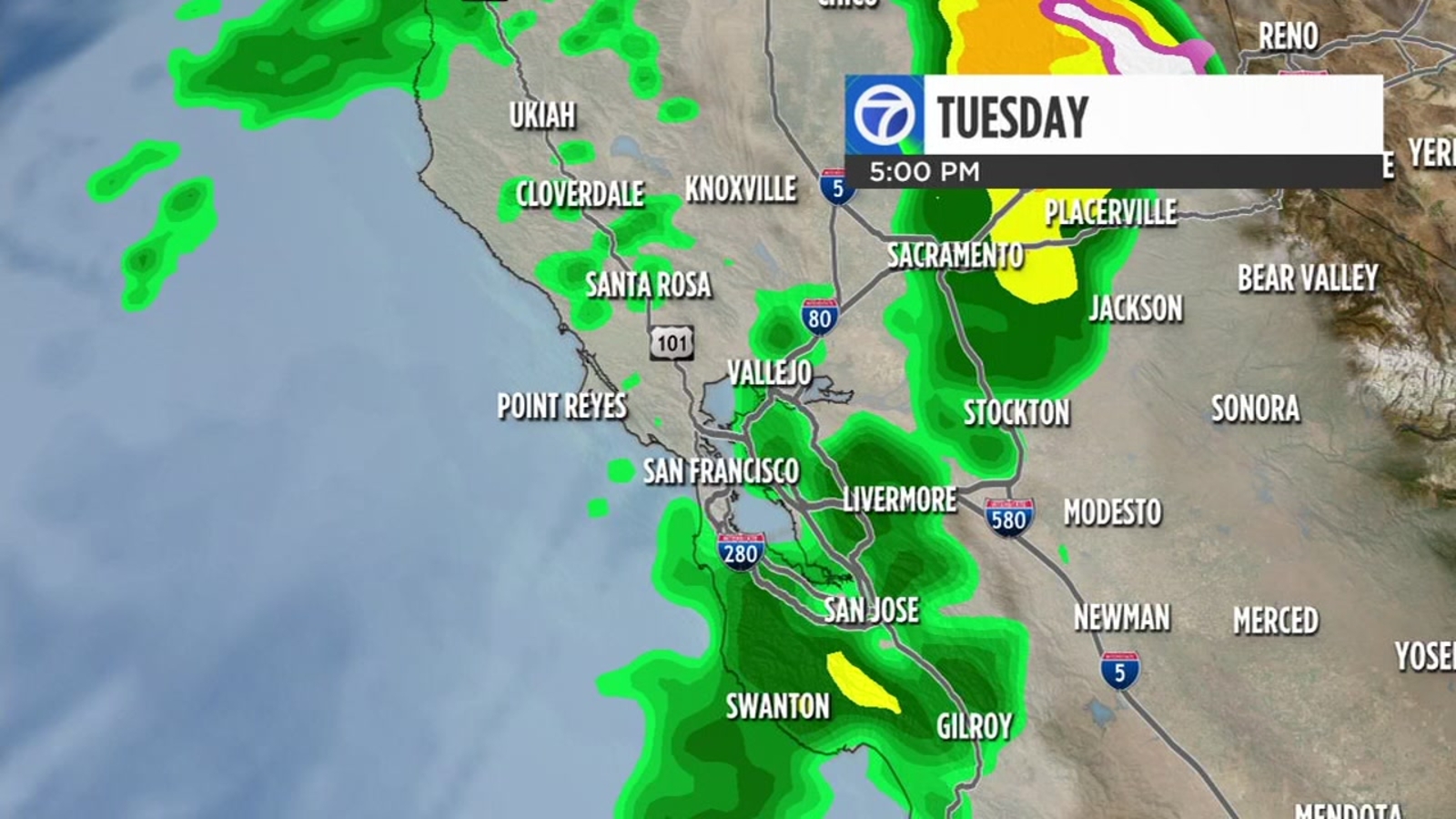 San Francisco Bay Area AccuWeather forecast Warmest day of week ahead