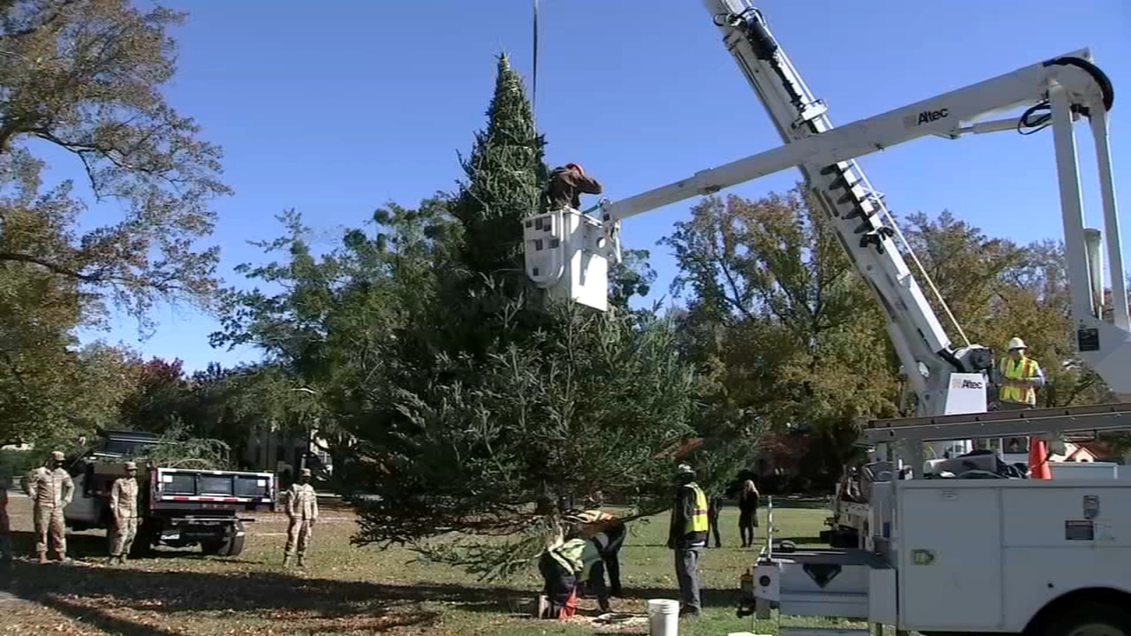 Fort Bragg Christmas tree lighting set for Wednesday ABC11 RaleighDurham
