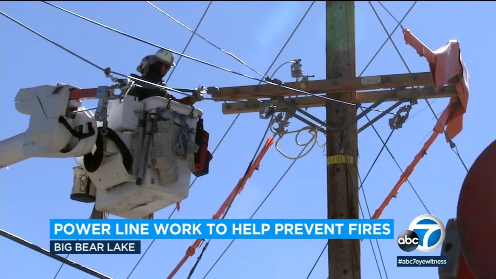 Big Bear power lines being replaced to reduce major wildfire risk ...