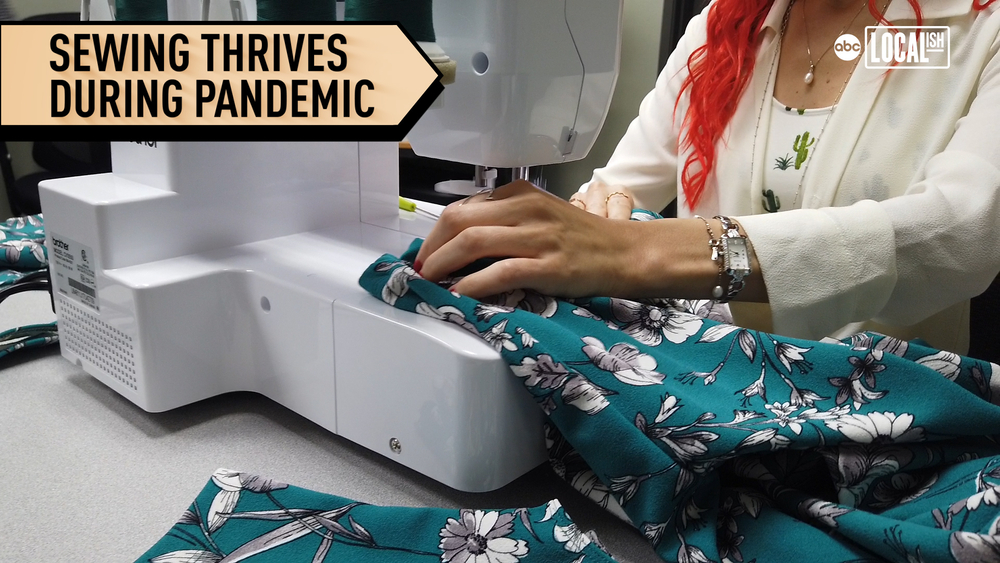 Sewing business thrives as people start sewing during downtime