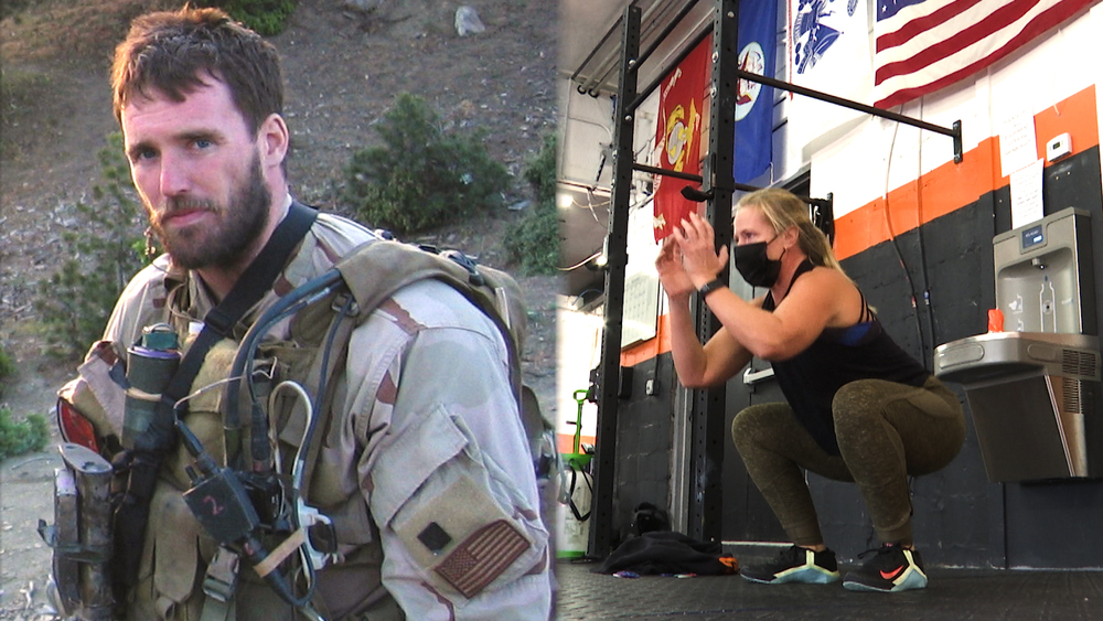 1 mile run, 200 pushups, 100 pullups, 300 air squats... workout honors fallen veteran