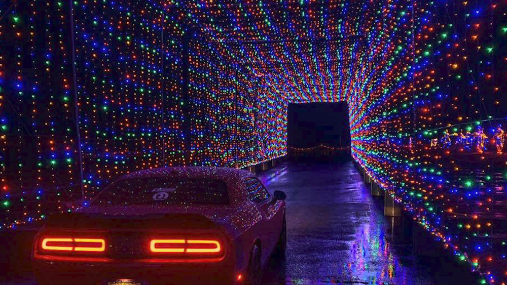 Dazzling display of one million lights can be enjoyed in the comfort of your car
