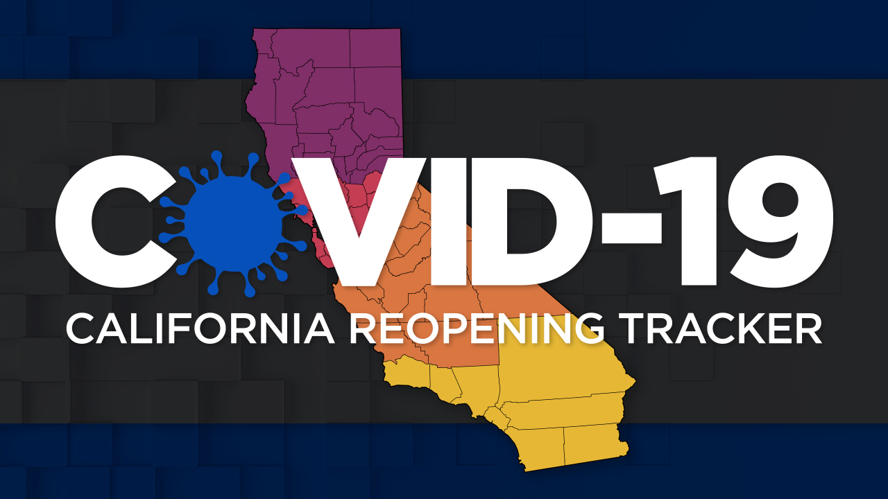 Covid 19 In California Here Are All The Counties That Can Cannot Reopen Under Gov Gavin Newsom S Reopening Tiers Abc7 San Francisco