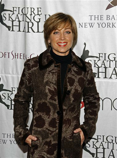 Figure skater Dorothy Hamill