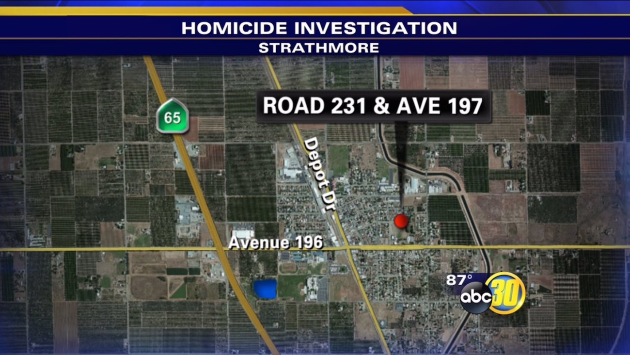 Tulare County Sheriff's Deputies were called to a home on Road 231 near Avenue 197 in Strathmore early Sunday morning.