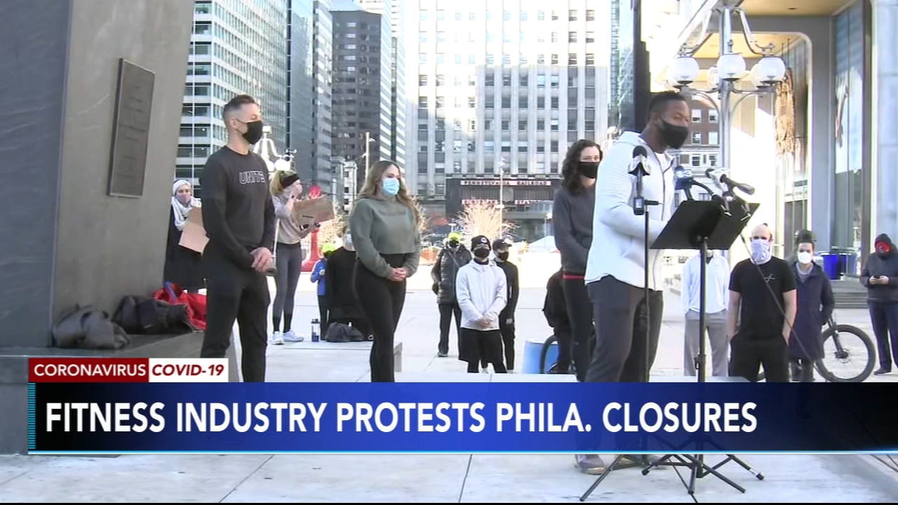 Fitness industry protests Philadelphia closures