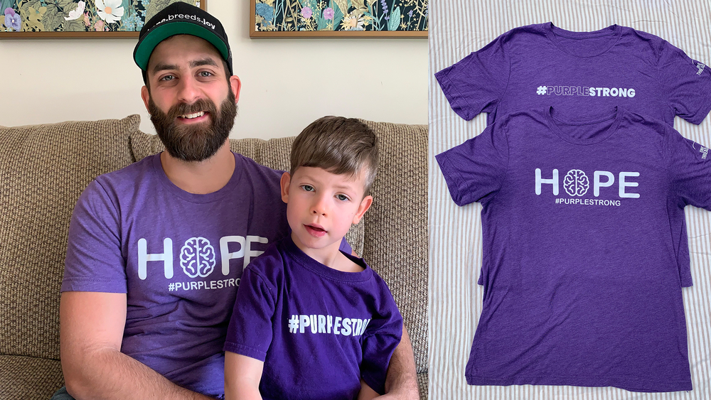 Dad creates "Hope" campaign inspired by 5-year-old son with epilepsy