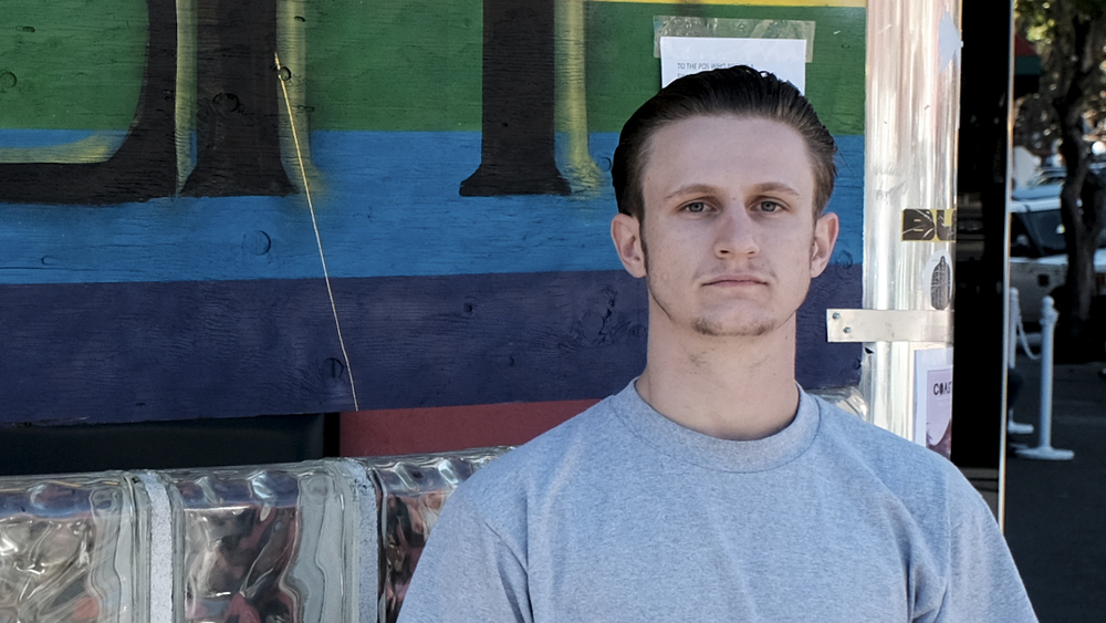 Bay Area resident confronts man putting up swastika stickers