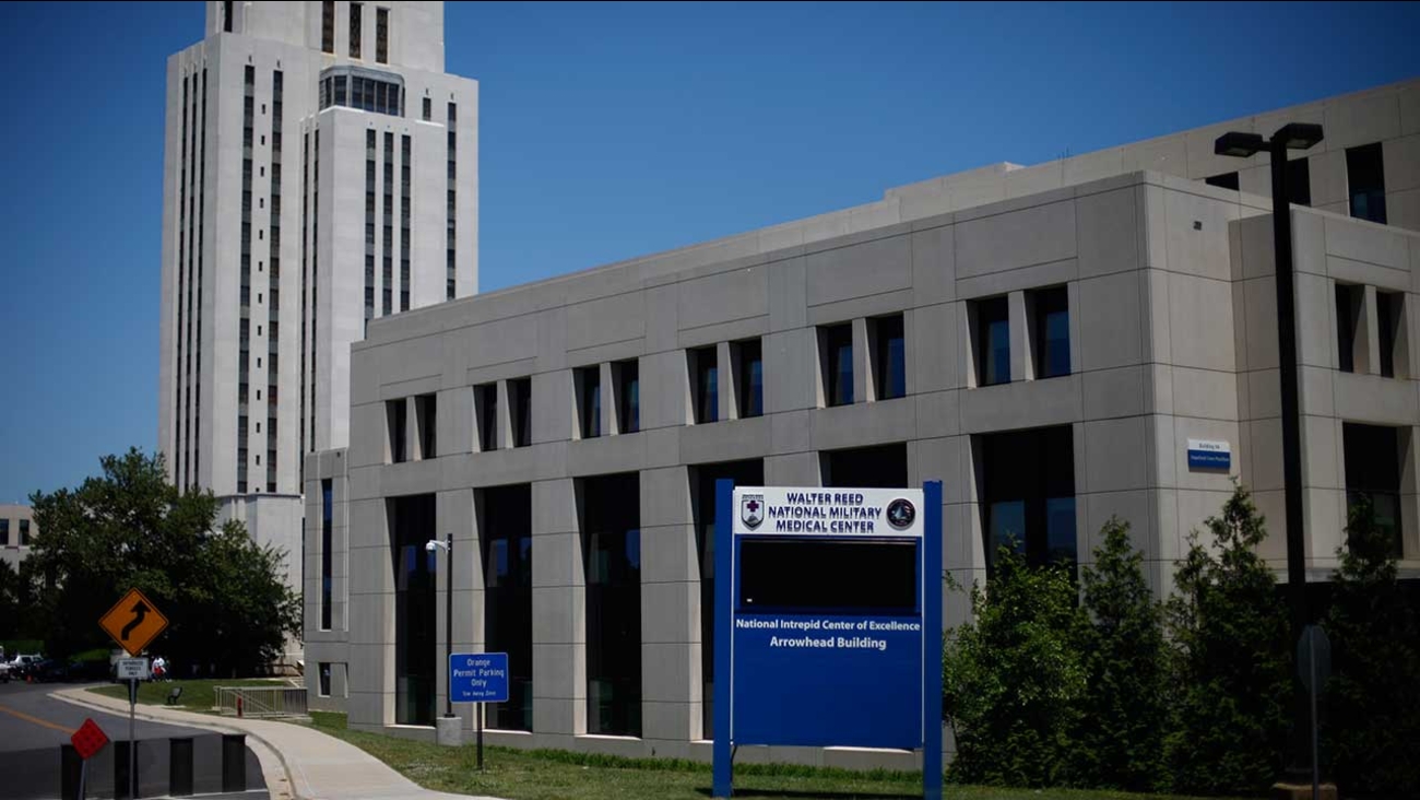 Shelterinplace at Walter Reed Medical Center in Maryland after