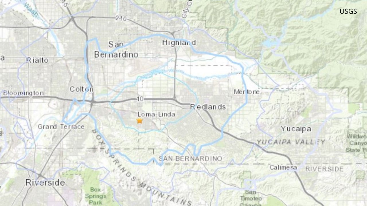 3.1 magnitude earthquake strikes near Loma Linda