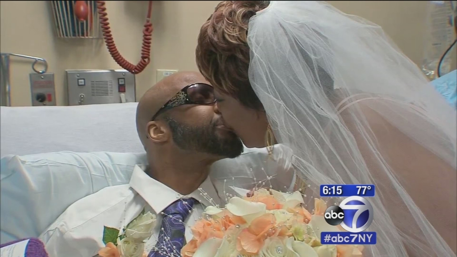 Cancer patient gets married from his hospital bed ABC11