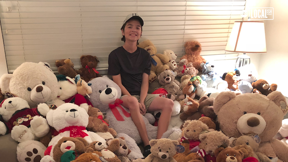 Teen gives back to hospitalized kids