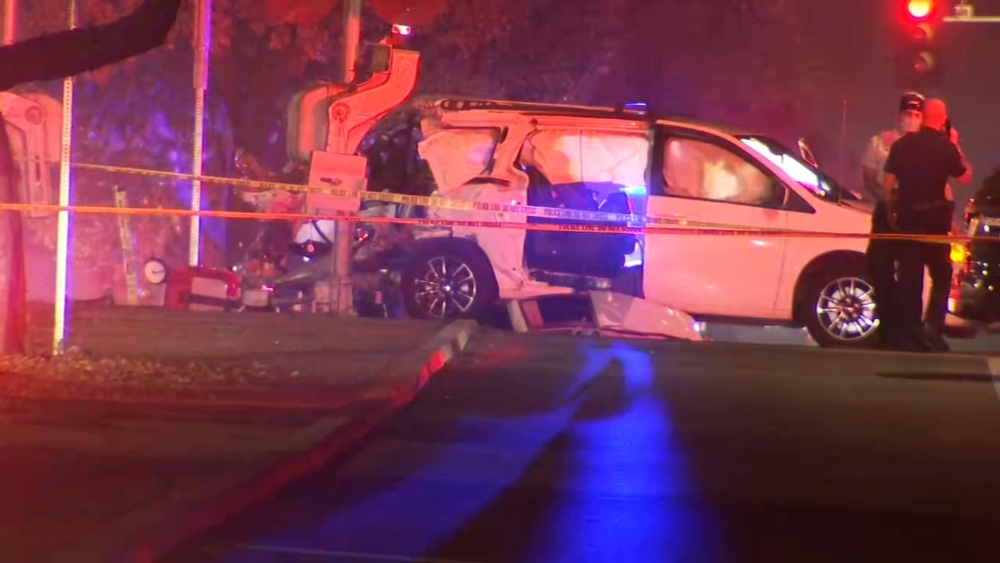 Child killed in train crash as family was waiting to enter Christmas Tree Lane