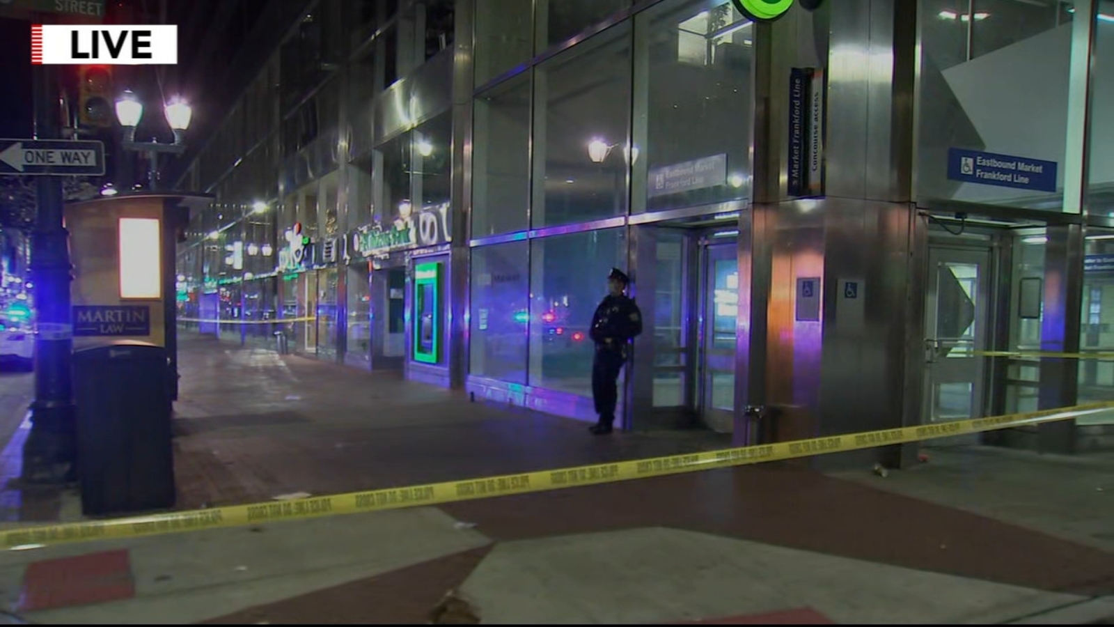 Man shot while standing on SEPTA trolley platform at 13th and Market ...