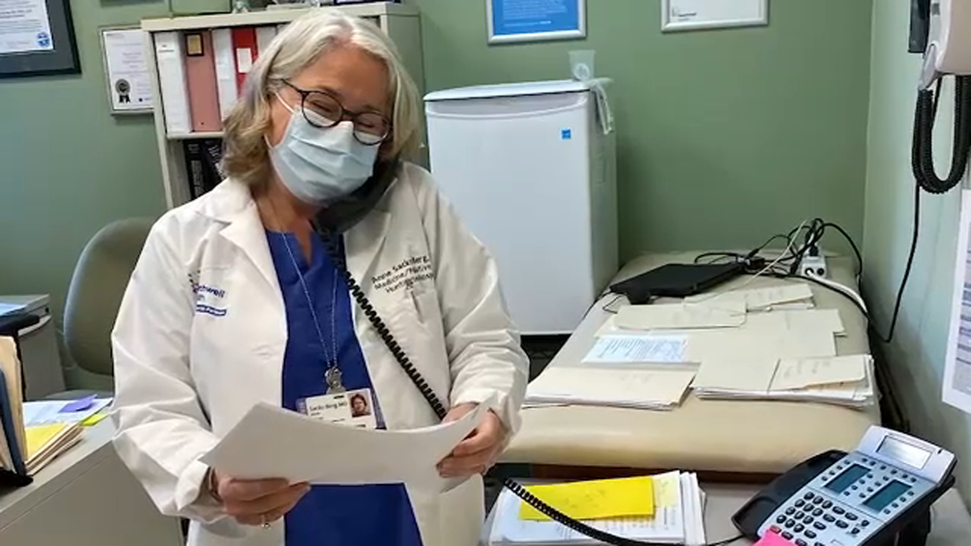 Doctor comes out of retirement twice to help during COVID