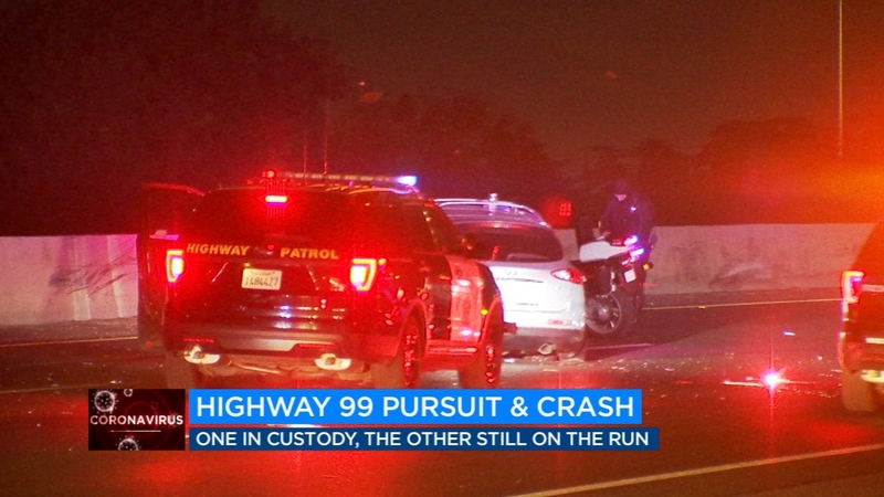Driver Leads Police On High Speed Chase On Highway 99 In Fresno Abc30 Fresno